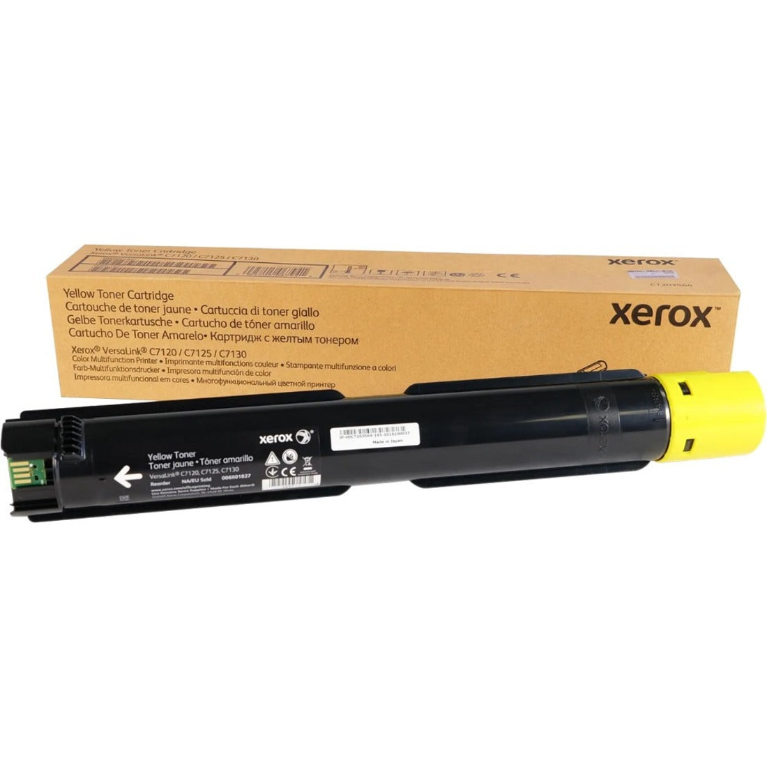 Xerox 006R01827 Toner Cartridge, Yellow - High Yield, 18,000 Pages