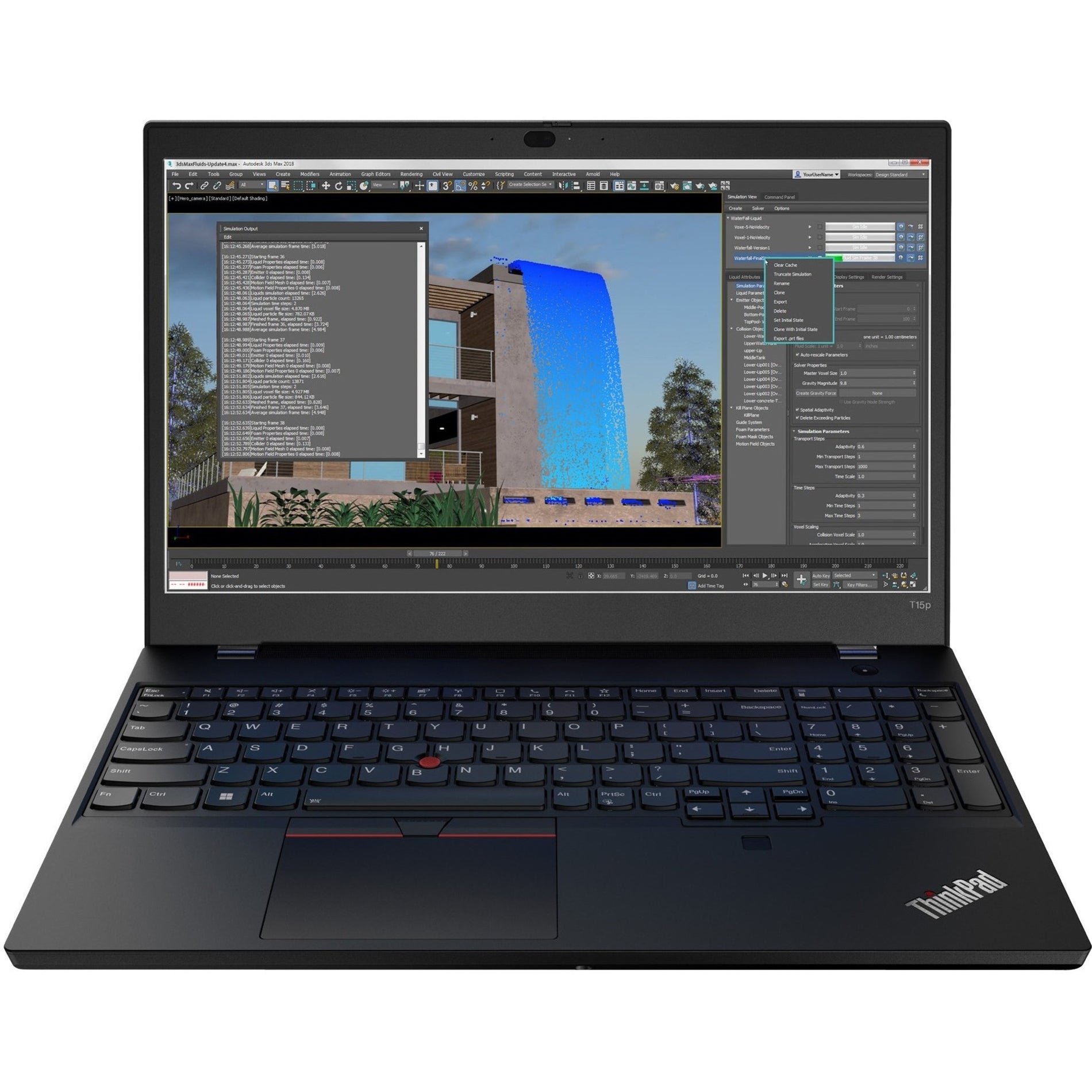 Lenovo 21DA000WUS ThinkPad T15p Gen 3 15.6" Mobile Workstation, Intel Core i7, 32GB RAM, 1TB SSD, Windows 11