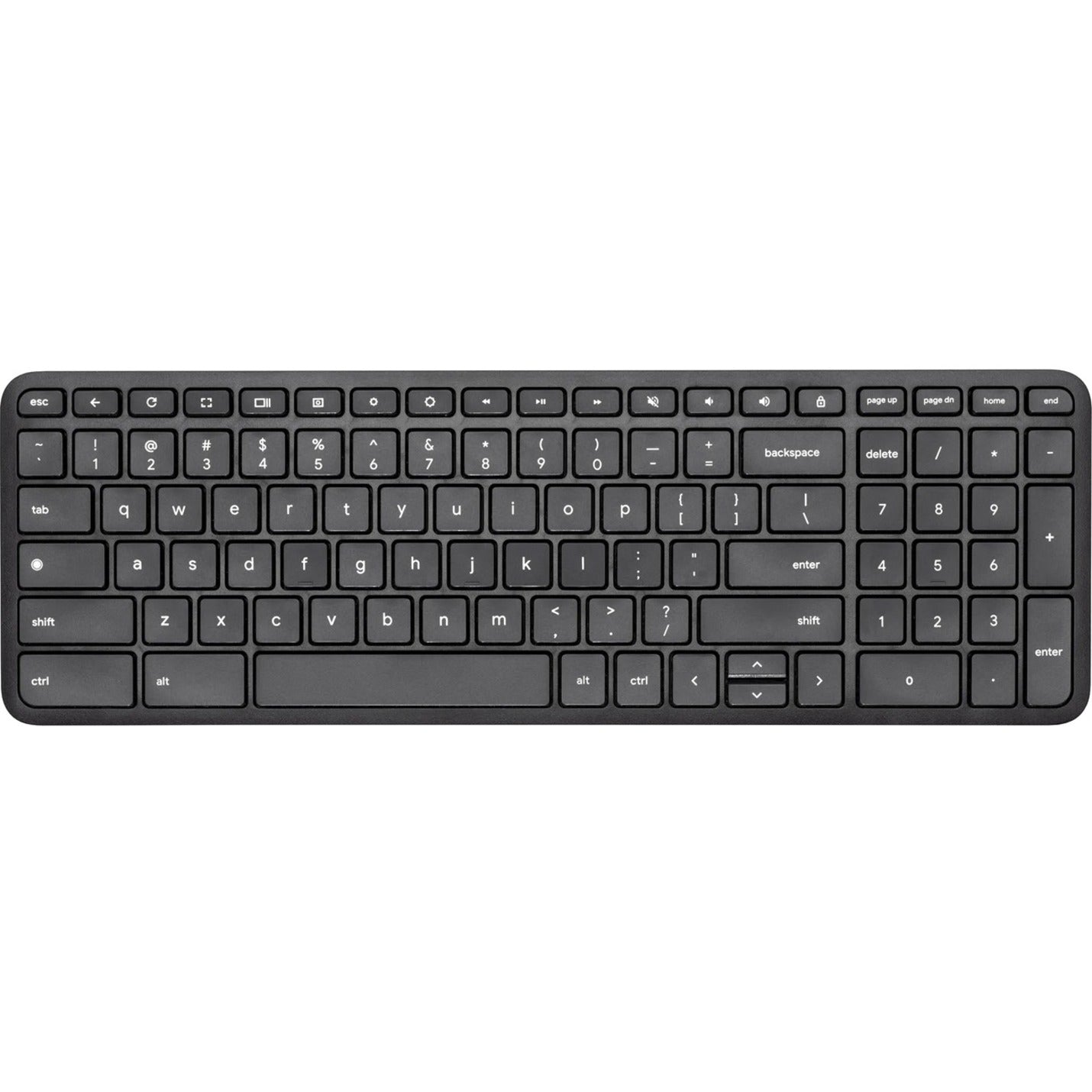 CTL KBUS00002 Chrome OS Bluetooth Keyboard (Works with Chromebook Certified), Slim, Quiet Keys, Rechargeable Battery