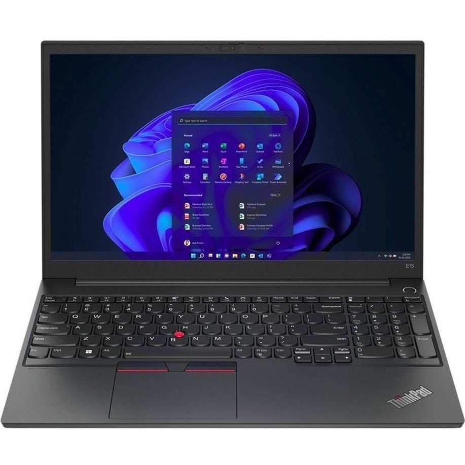 Lenovo 21E6007KUS ThinkPad E15 Gen 4 (Intel) Notebook, Windows 11 Pro, 15.6 Full HD, Core i7, 8GB RAM, 256GB SSD