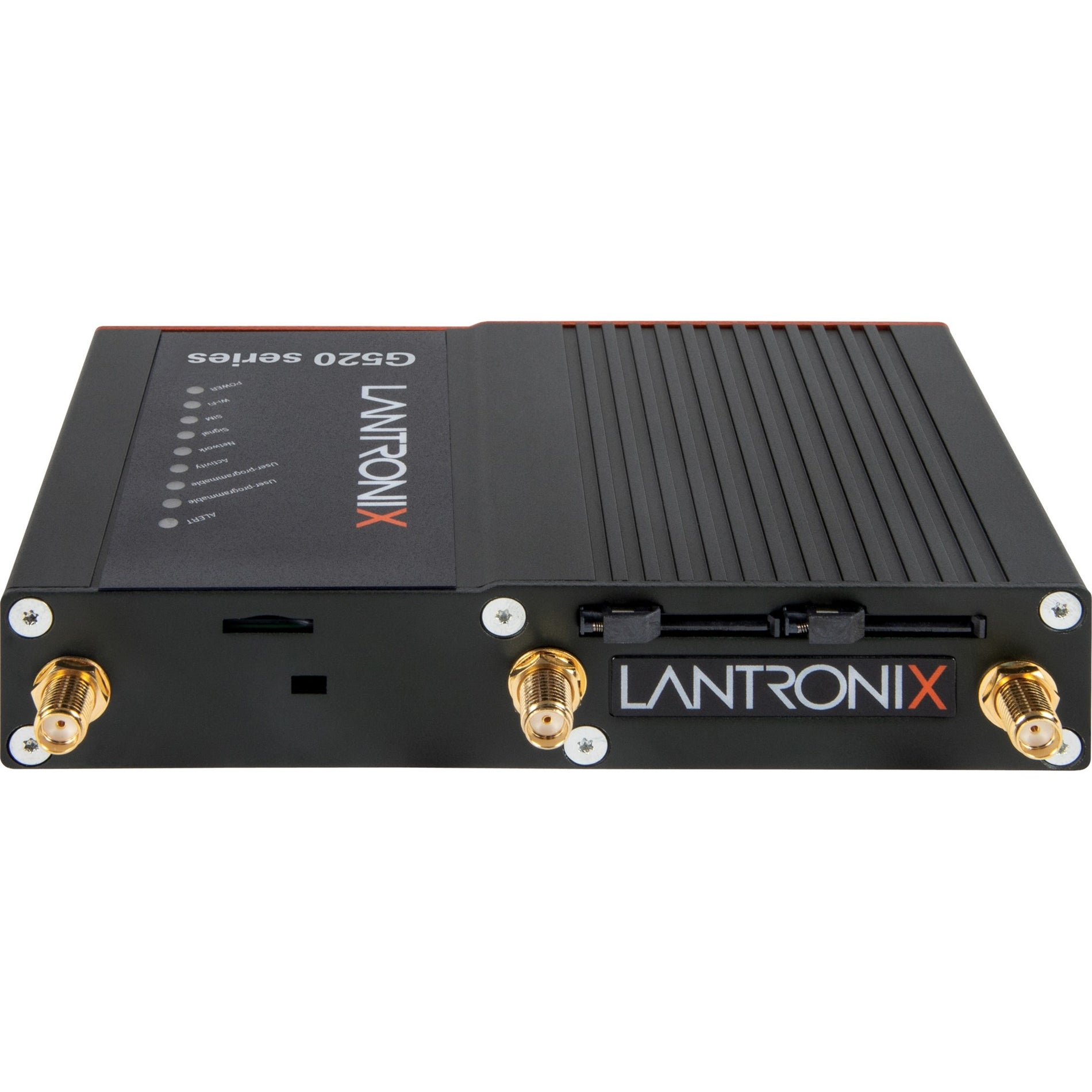 Lantronix G526GP1AS1B01 G520 Wireless Router, LTE Cellular, Fast Ethernet, 2 Antennas