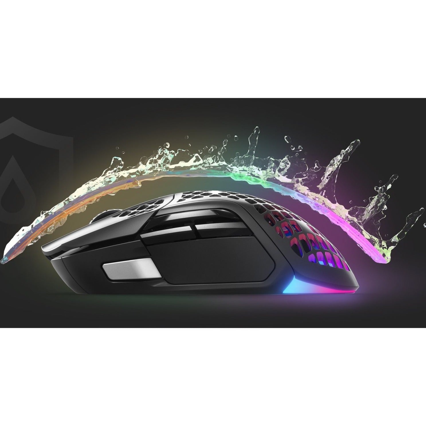 SteelSeries 62406 Aerox 5 Wireless Gaming Mouse, Ergonomic Fit, 18000 dpi, 2.4 GHz, USB Type C