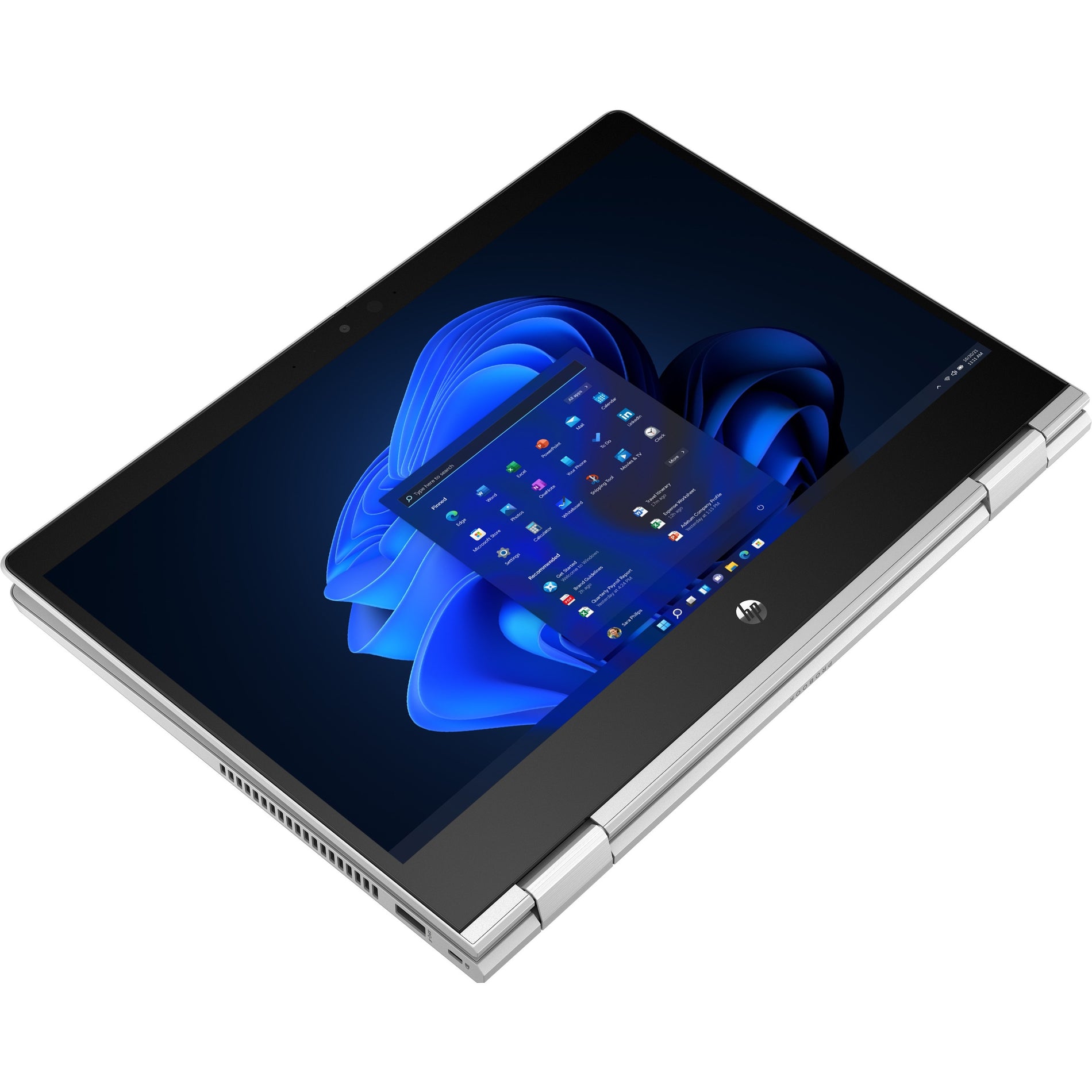 HP Pro x360 435 G9 13.3" Touchscreen Convertible 2 in 1 Notebook - Full HD - 1920 x 1080 - AMD Ryzen 7 5825U Octa-core (8 Core) 2 GHz - 16 GB Total RAM - 512 GB SSD (6F7S8UT#ABA) Alternate-Image1 image
