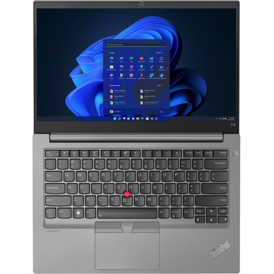 Lenovo 21E3008HUS ThinkPad E14 Gen 4 Notebook, Intel Core i5-1235U, 8GB RAM, 256GB SSD, Windows 11