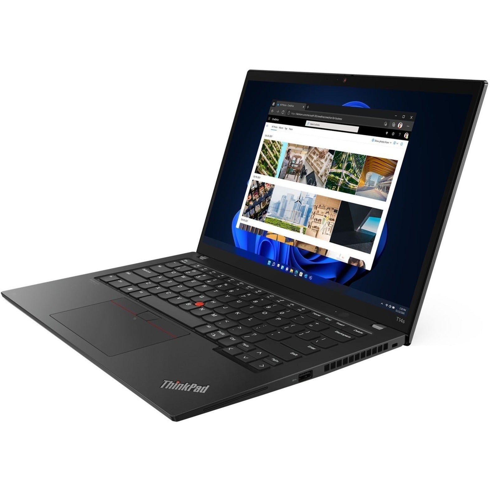 Lenovo 21CQ000JUS ThinkPad T14s Gen 3 14" Notebook, Ryzen 5 PRO, 16GB RAM, 256GB SSD, Windows 11