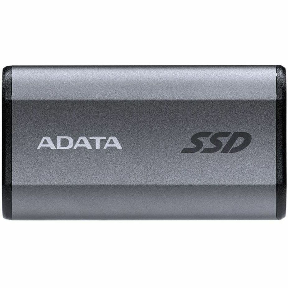 Adata AELI-SE880-1TCGY Elite SE880 External SSD, 1 TB Portable Solid State Drive, Titanium Gray