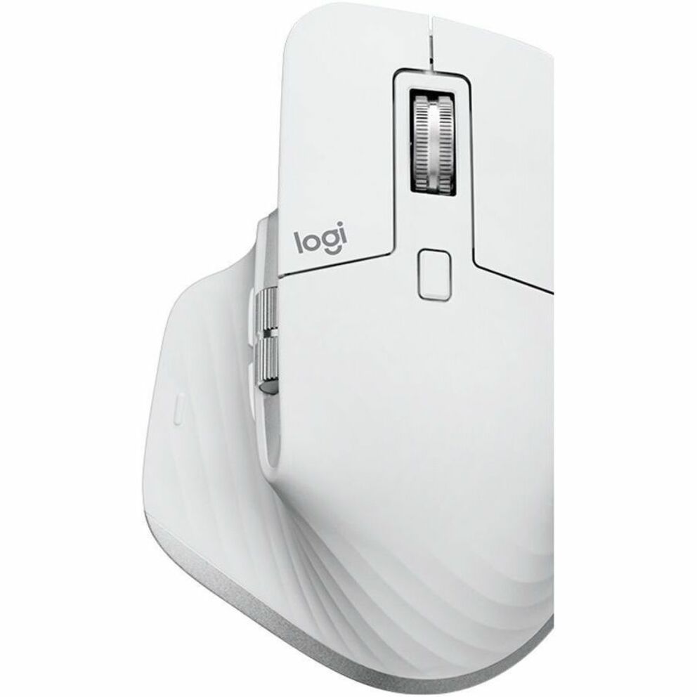 Logitech 910-006558 MX Master 3S Performance Wireless Mouse, Pale Grey, USB-C Charging, 8000 dpi