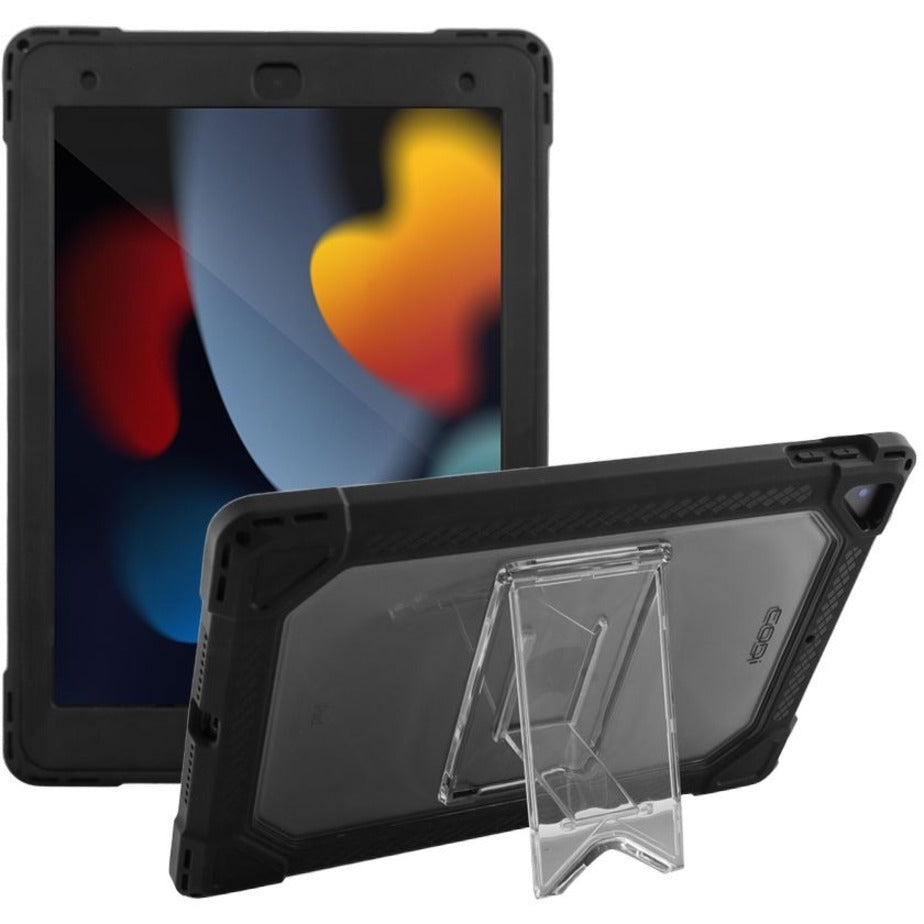 CODi C30705067 Clear Rugged Case for iPad 10.2" (Gen 7/8/9), Damage Resistant, Drop Resistant, Slip Resistant