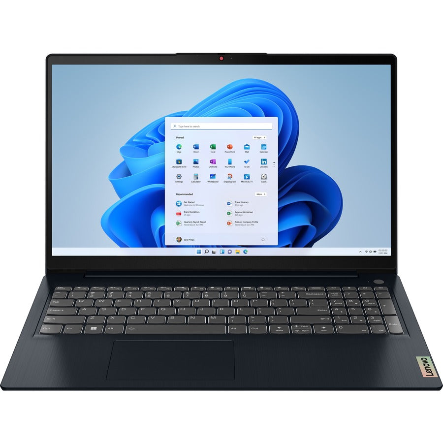 Lenovo 82RK001DUS IdeaPad 3 15IAU7 15.6 Touch Laptop, Core i5-1235U, 8GB RAM, 256GB SSD, Windows 11