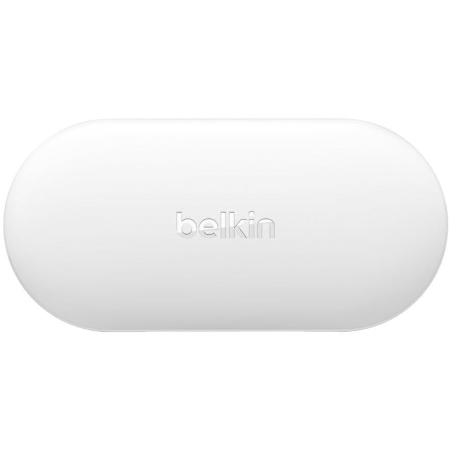 Belkin AUC005BTWH SOUNDFORM Play True Wireless Earbuds, Noise Cancelling, Fast Charging, IPX5 Water Resistant
