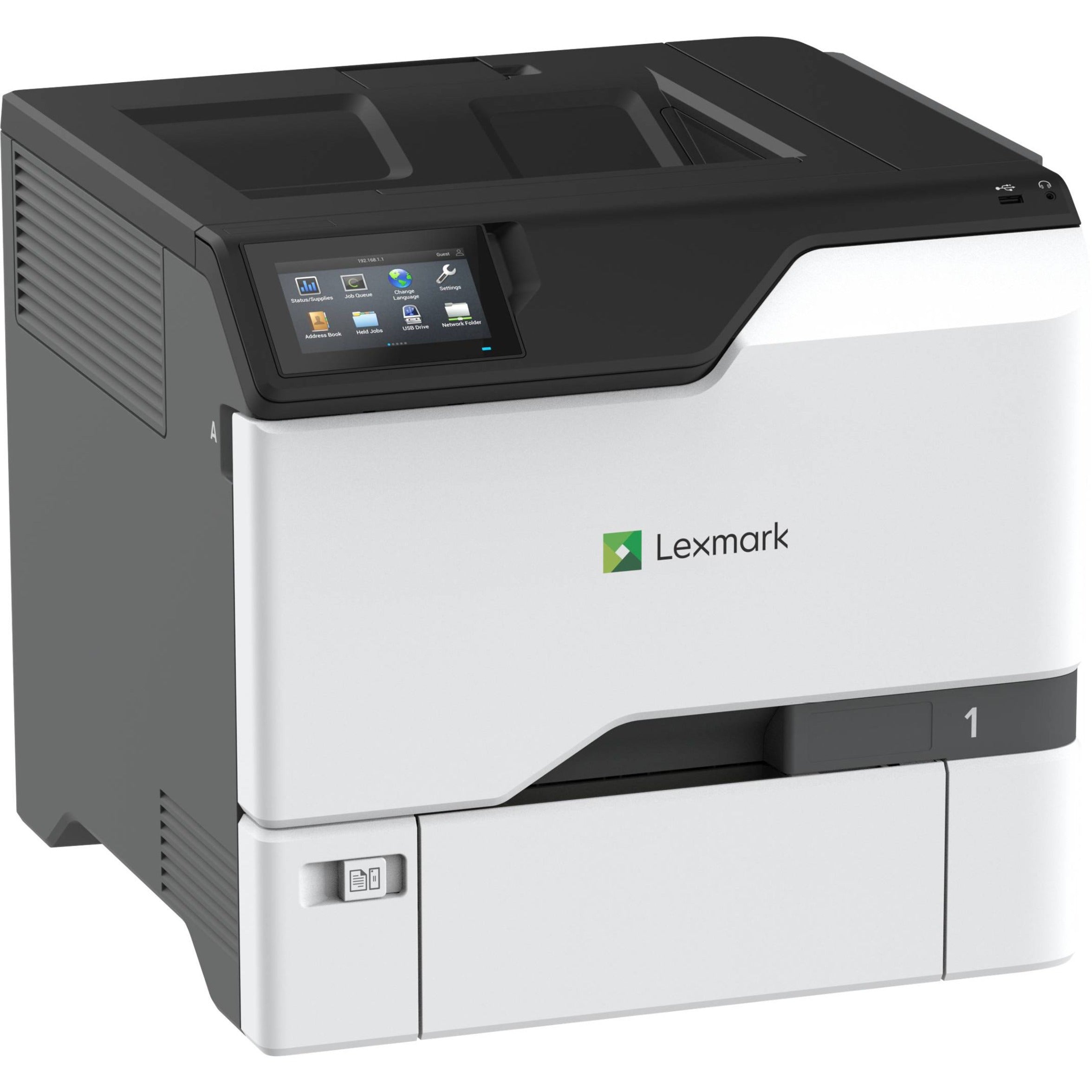 Lexmark 47C9100 CS735de Color Laser Printer, Automatic Duplex Printing, 1.20 GHz Processor, 1 GB Memory, 2400 x 600 dpi Print Resolution