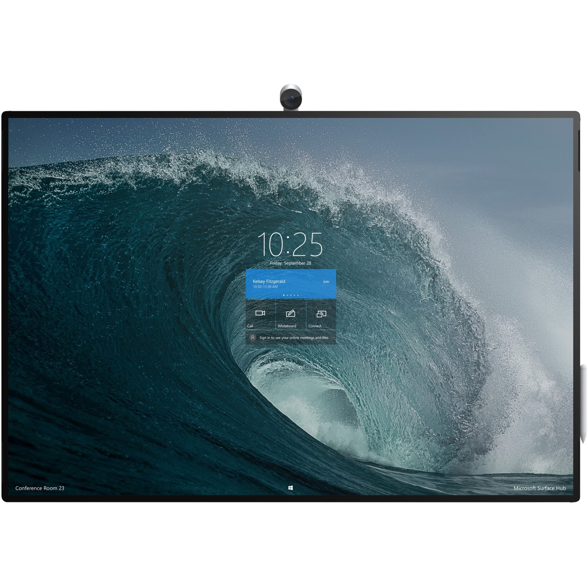 Microsoft 7B4-00002 Surface Hub 2S, 85" 4K UHD Touchscreen All-in-One Computer