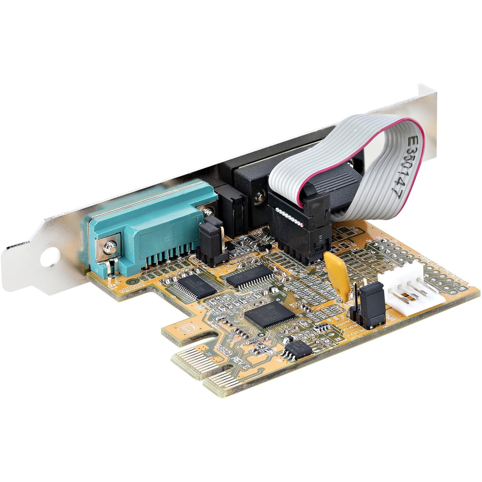 StarTech.com 21050-PC-SERIAL-CARD Two-port PCIe Serial Card, 2 Serial Ports, RoHS & WEEE Certified