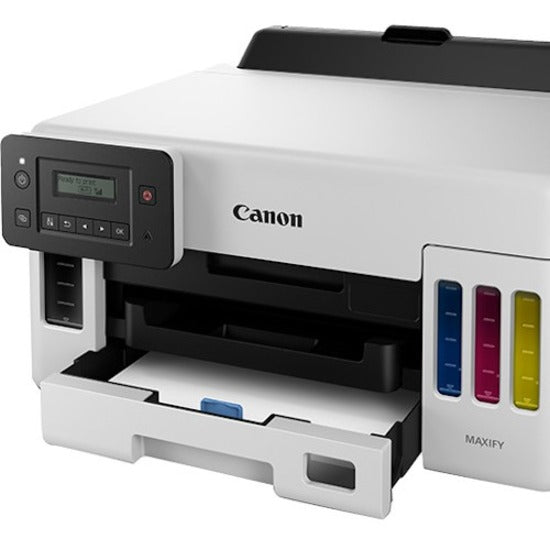 Canon 5550C002 MAXIFY GX5020 Wireless MegaTank Small Office Printer, Color Inkjet Printer with Automatic Duplex Printing, Wireless Connectivity