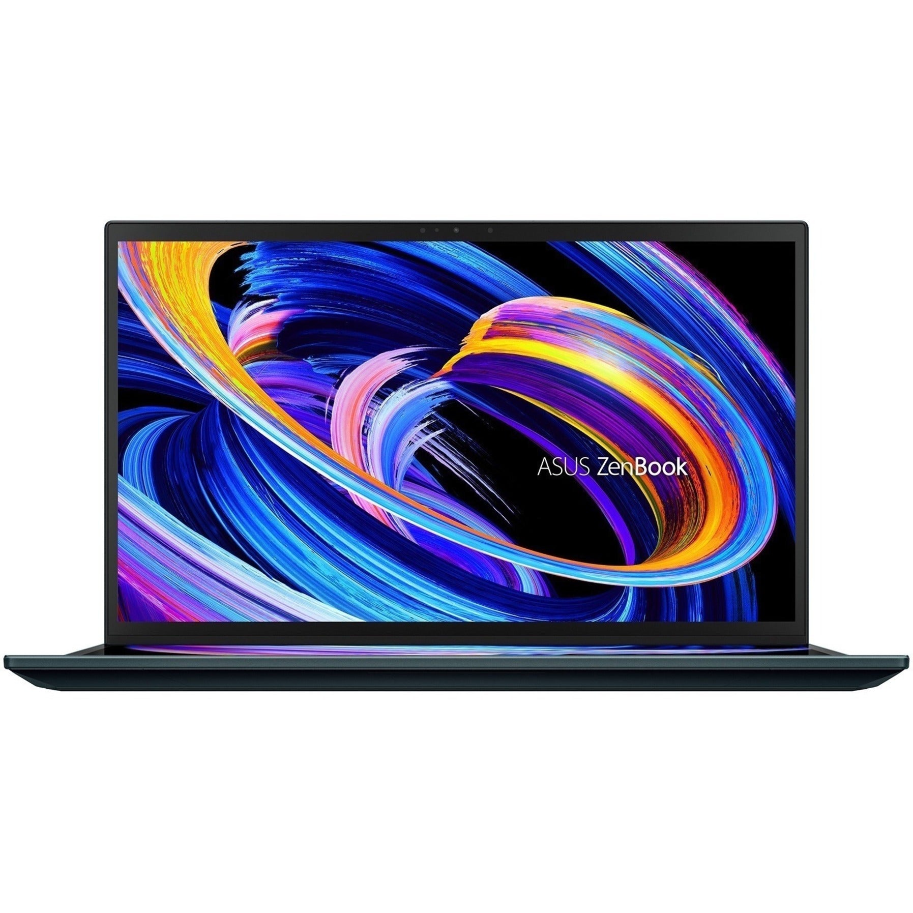 Asus UX582ZM-XS99T ZenBook Pro Duo 15 OLED 15.6 Touchscreen Notebook, Intel Core i9, 32GB RAM, 1TB SSD, Celestial Blue