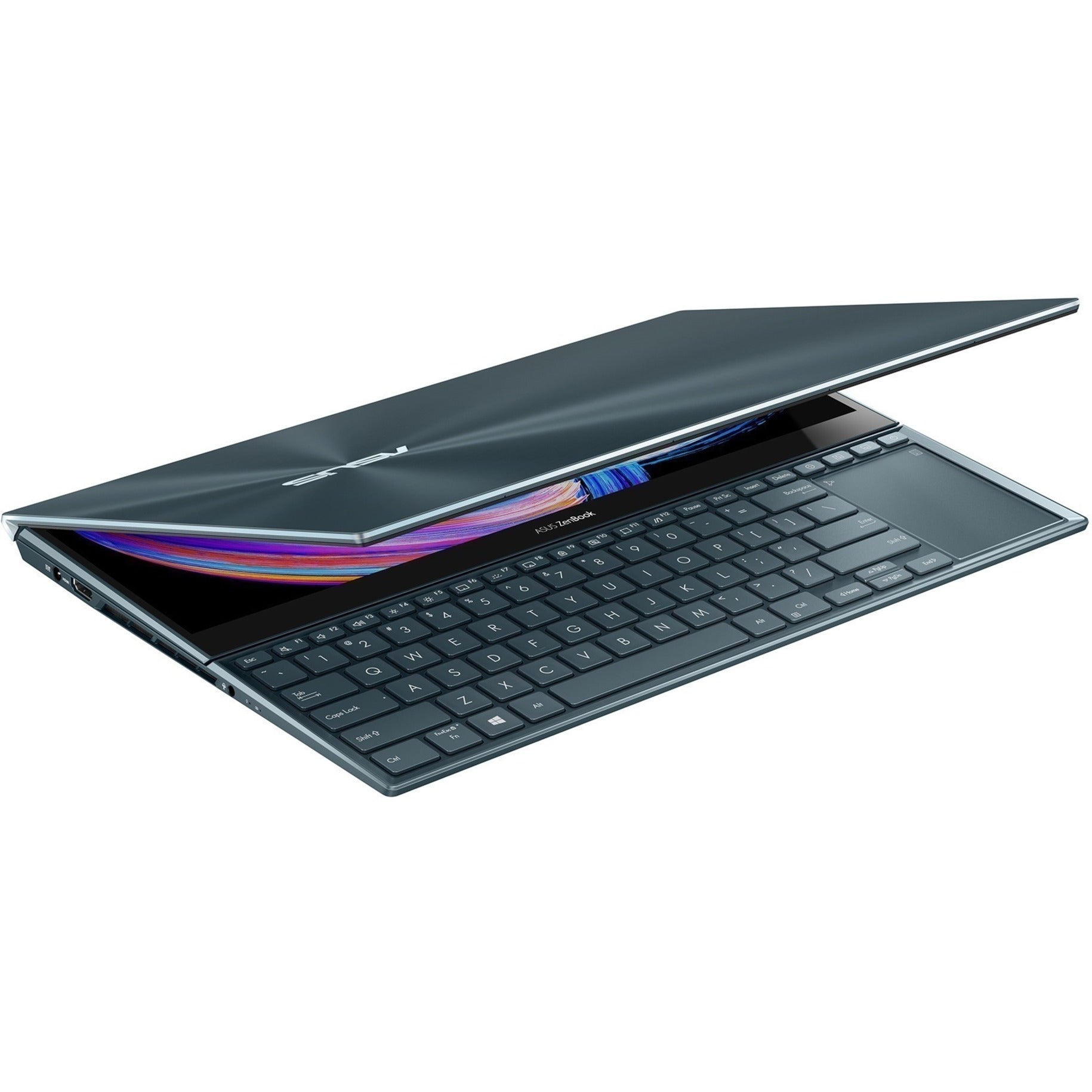 Asus UX582ZM-XS99T ZenBook Pro Duo 15 OLED 15.6" Touchscreen Notebook, Intel Core i9, 32GB RAM, 1TB SSD, Celestial Blue