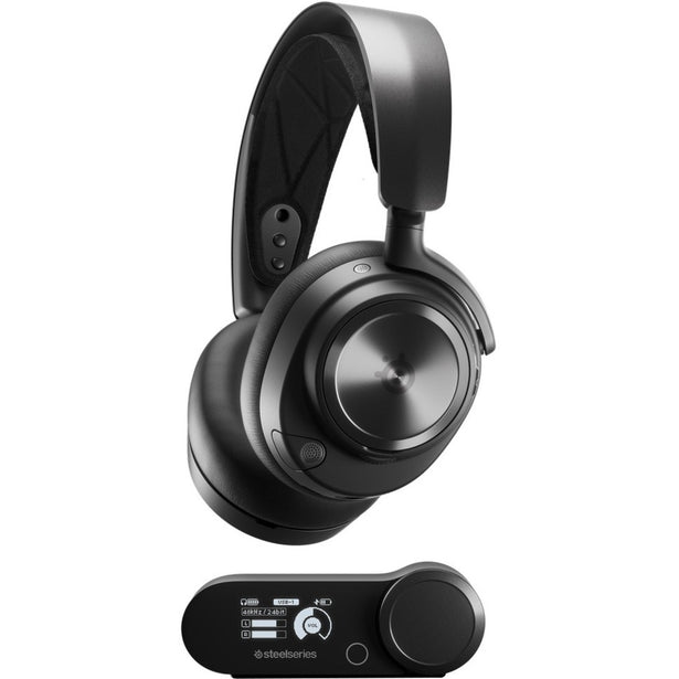 SteelSeries 61520 Arctis Nova Pro Wireless Gaming Headset, Stereo Sound, Bluetooth 5.0