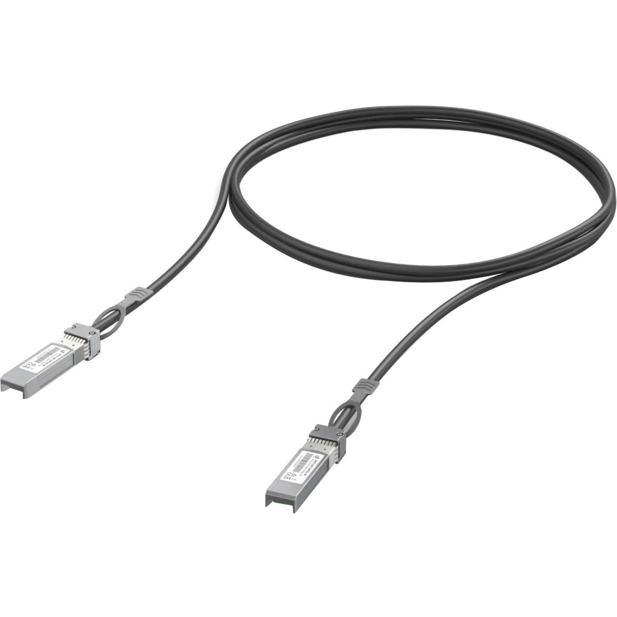 Ubiquiti UACC-DAC-SFP10-1M SFP+ Patch Network Cable, 10 Gbit/s, 3.28 ft, Ultra-thin
