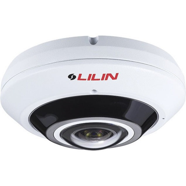 LILIN F2R36C2IM 12MP Day & Night Fixed IR Vandal Resistant Panoramic IP Camera, 185° Field of View, Color, 65.62 ft Night Vision