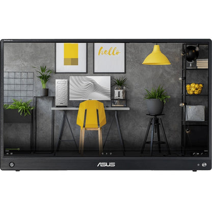 ASUS ZenScreen GO in modern office setting with minimalist design-alternate-image8
