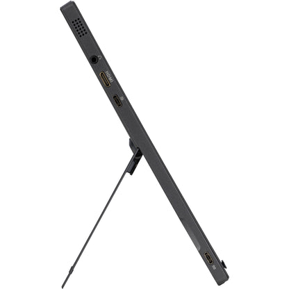 Side view of ASUS ZenScreen GO showing connectivity ports-alternate-image3