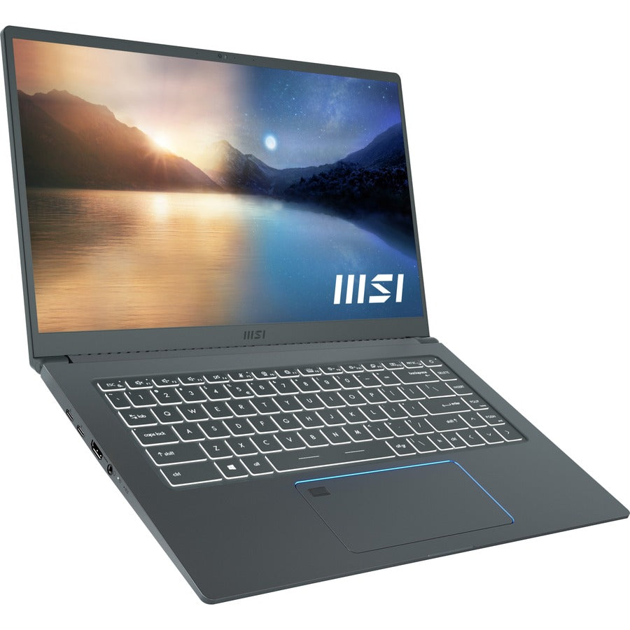 MSI PRESTIGE15A034 Prestige 15 A11SC-034 Notebook, 15.6" Ultra Thin and Light Business Laptop, i7-1185G7, GTX1650 MAX-Q, 16GB RAM, 512GB SSD, Windows 10