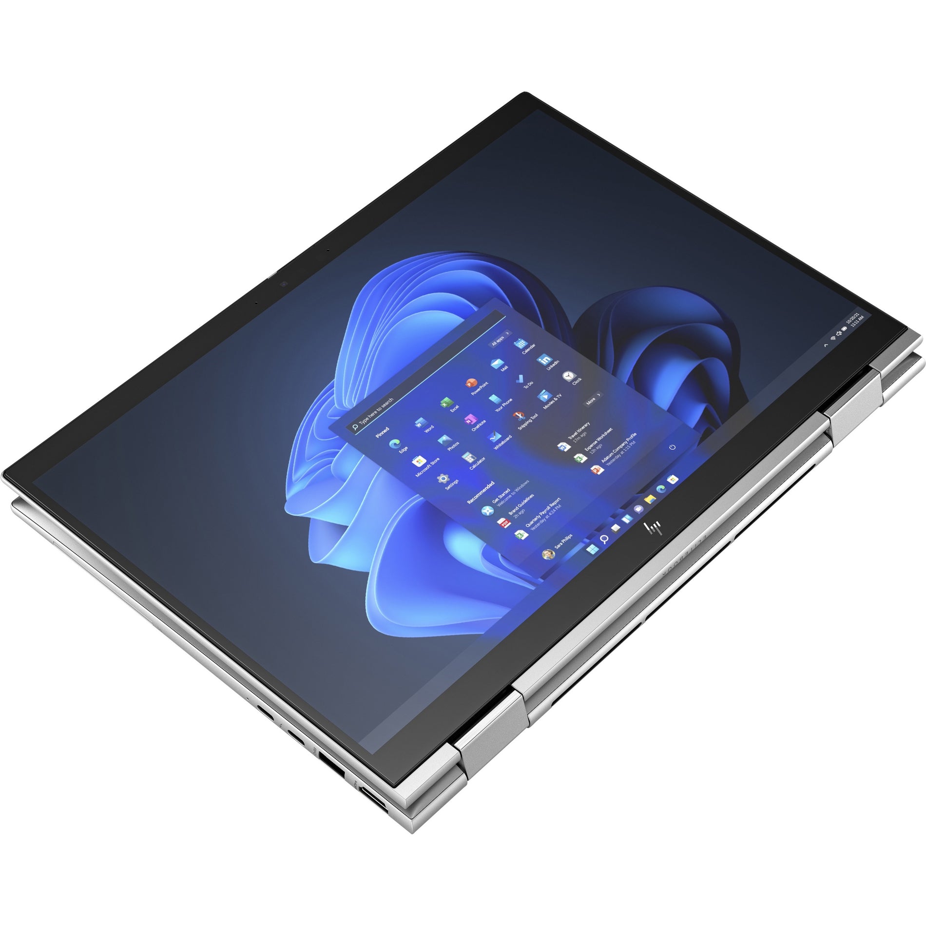 HP EliteBook x360 830 G9 13.3" Touchscreen Convertible 2 in 1 Notebook - WUXGA - 1920 x 1200 - Intel Core i5 12th Gen i5-1245U Deca-core (10 Core) - 16 GB Total RAM - 256 GB SSD (6C161UT#ABA) Alternate-Image3 image