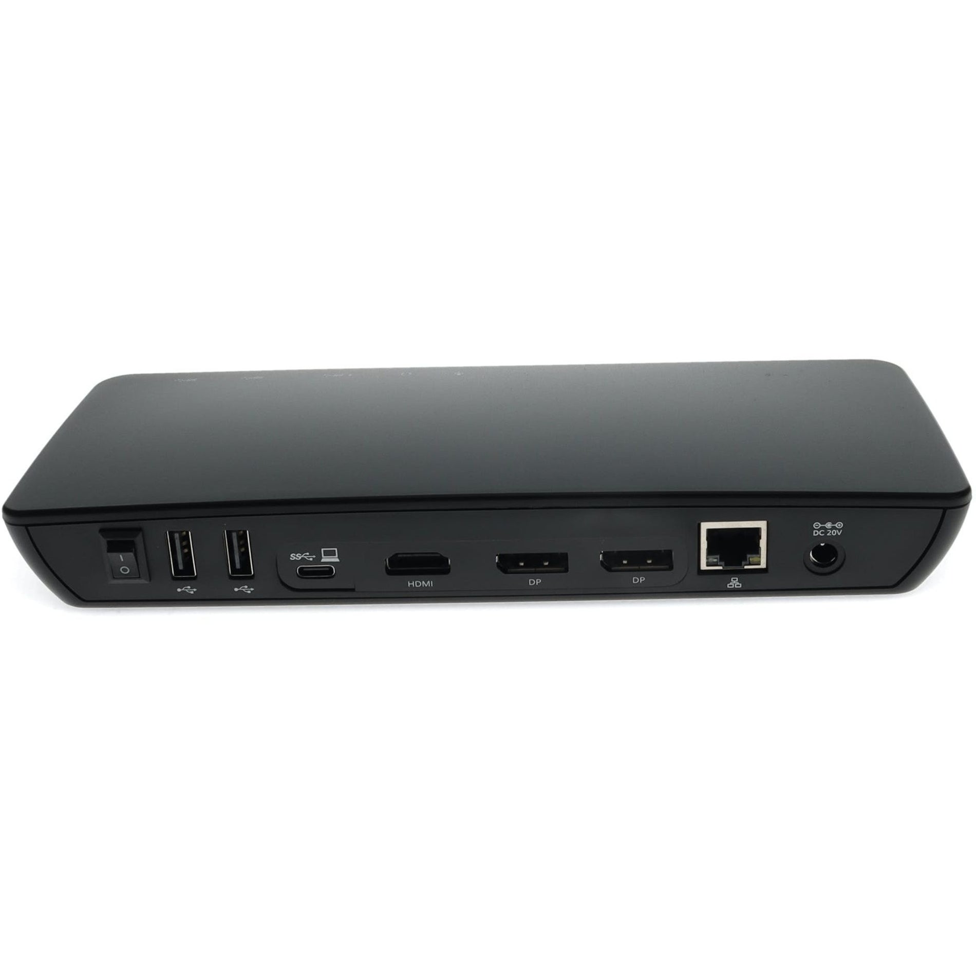 AddOn HMDK318PD Docking Station, 4K HDMI, USB Type-C, USB Type-A, DisplayPort, Ethernet
