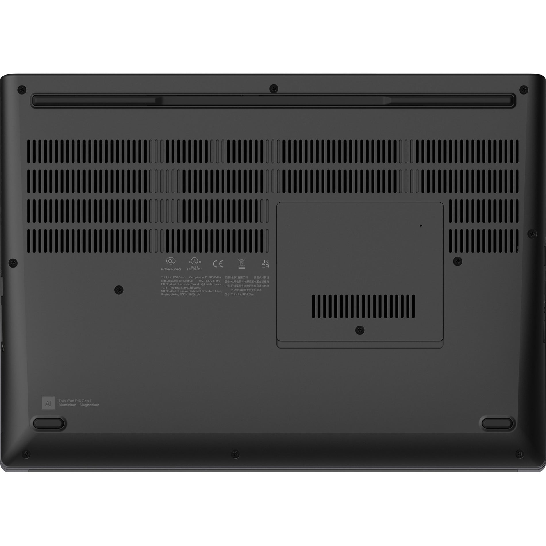 Lenovo 21D6006UUS ThinkPad P16 G1 16" Mobile Workstation, Intel Core i7, 32GB RAM, 1TB SSD, Windows 11