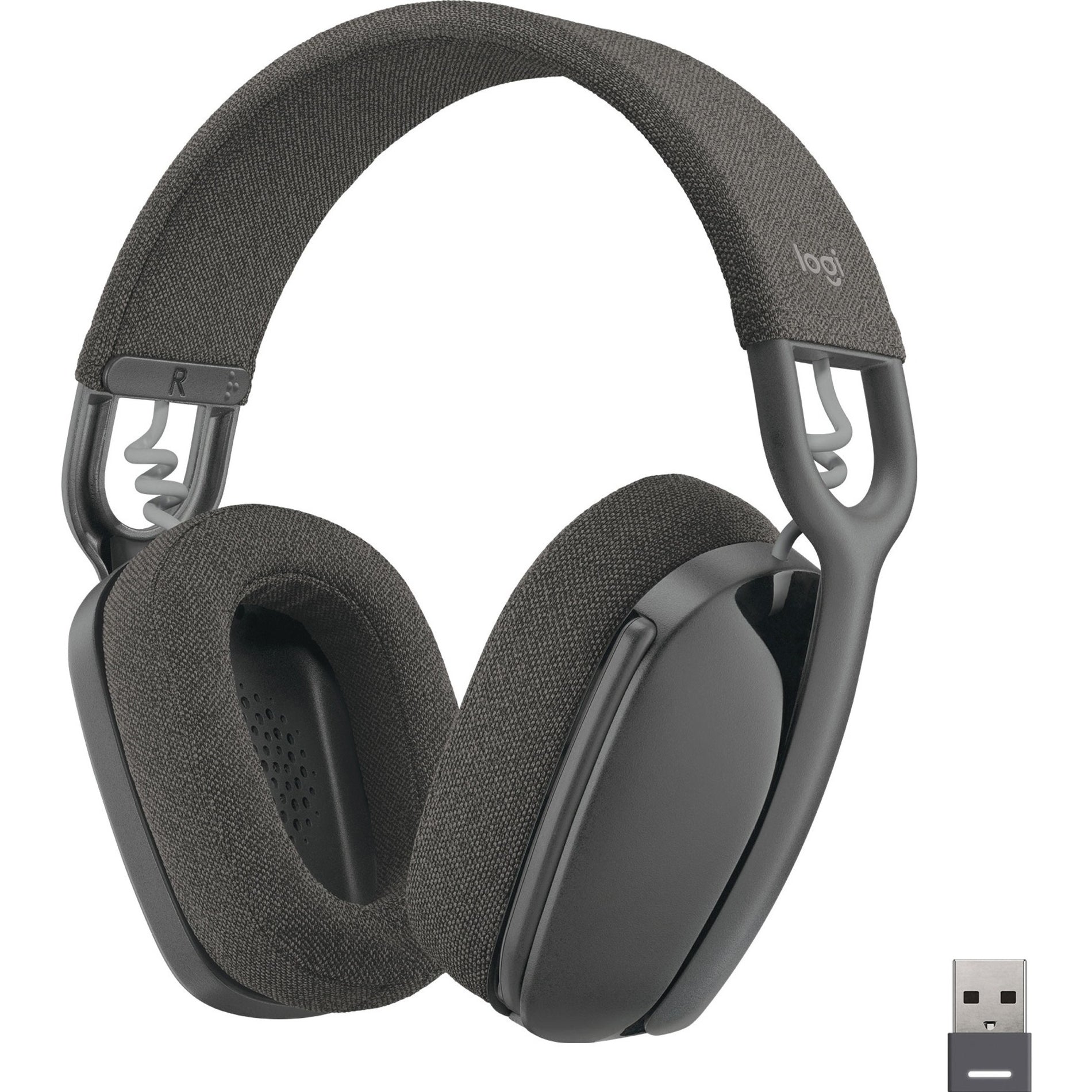 Logitech 981-001166 Zone Vibe 125 Headset, Wireless Bluetooth 5.2, Noise Cancelling, Deep Bass