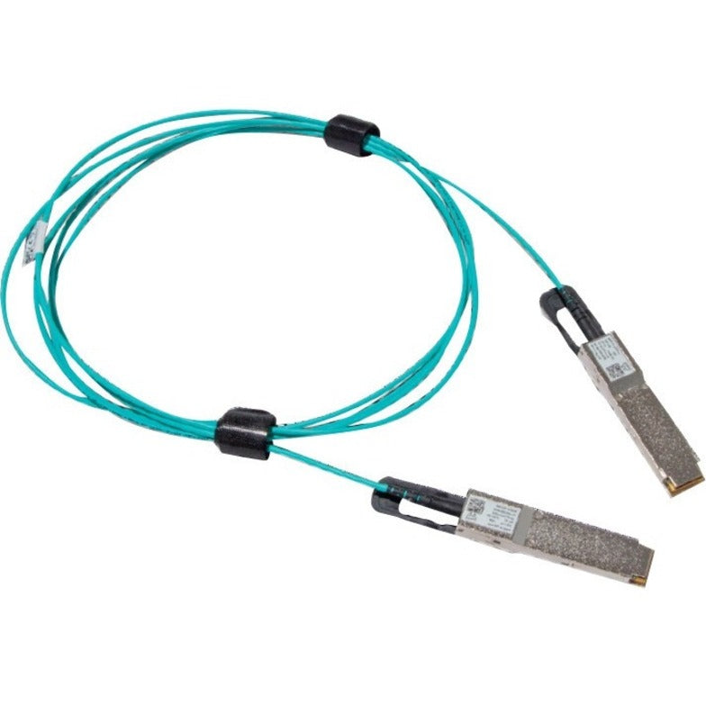 NVIDIA Active Fiber Cable, IB HDR, up to 200Gb/s, QSFP56, LSZH, Black Pulltab, 15m [Discontinued]