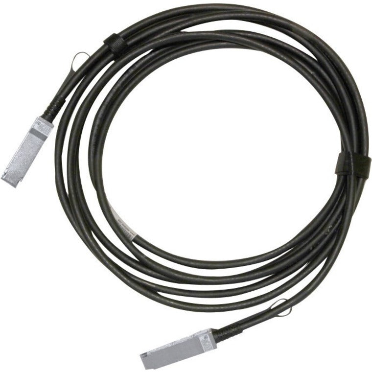 Mellanox MCP1600-E005E26 100Gb/s QSFP28 Direct Attach Copper Cable, 16.40 ft, Lead-free, Bendable, Halogen Free
