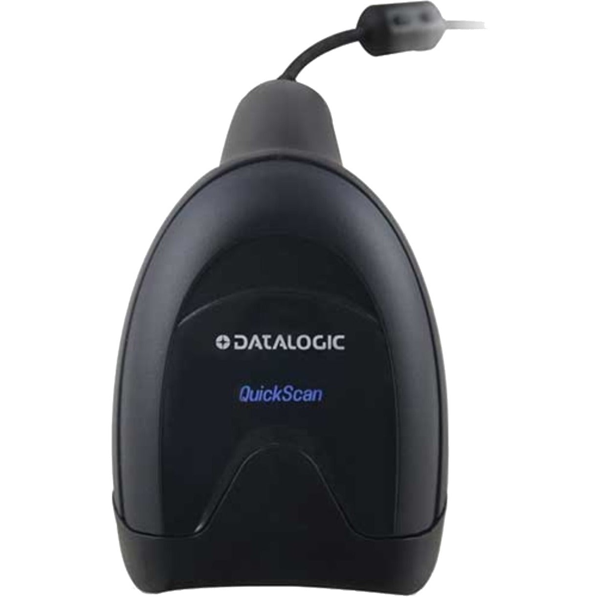 Datalogic QD2590-BK QuickScan Barcode Scanner, USB/Keyboard Wedge/Serial, Handheld, Black