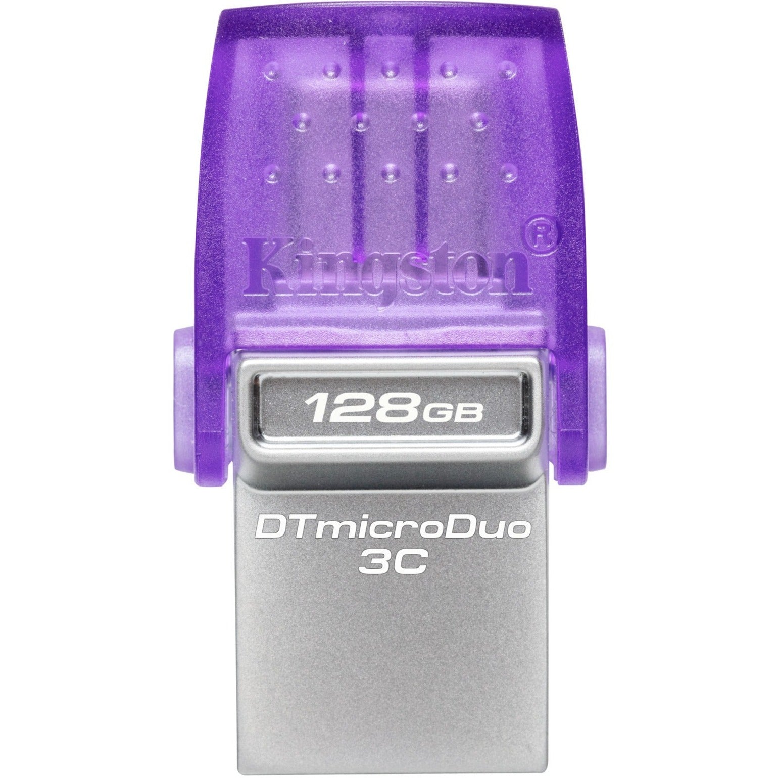 Kingston DTDUO3CG3/128GB DataTraveler microDuo 3C USB Flash Drive, 128GB Storage, USB 3.2 Type A and Type C Compatibility