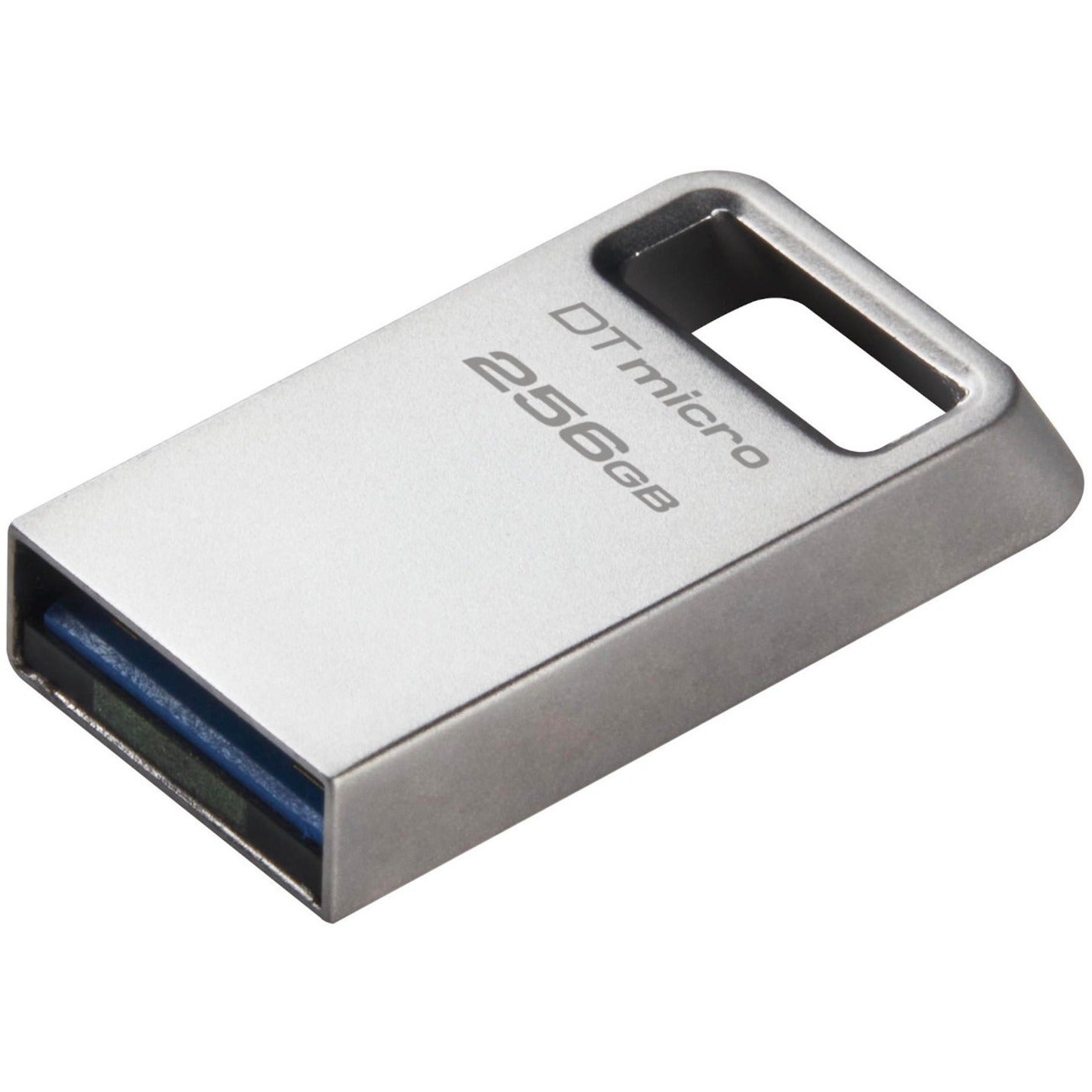 Kingston DTMC3G2/256GB DataTraveler Micro USB Flash Drive, 256GB Storage, USB 3.2 (Gen 1) Type A