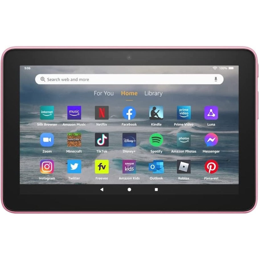 Amazon B0973S2PK5 Fire 7 (12th Generation) Tablet, 7 Quad-core 2 GHz, 2 GB RAM, 32 GB Storage, Fire OS 8, Rose