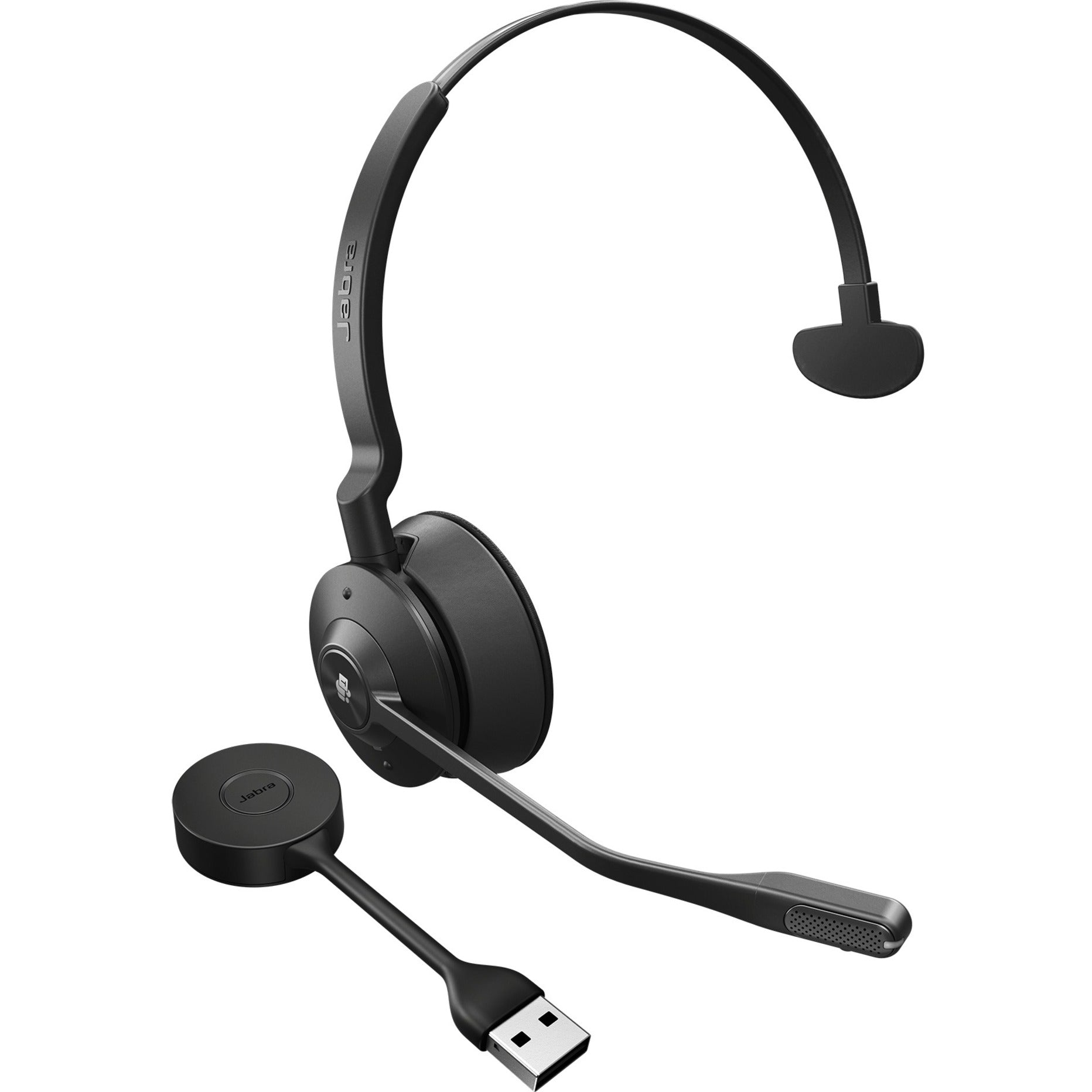 Jabra 9553-450-125 Engage 55 Headset, Wireless DECT Mono Headset