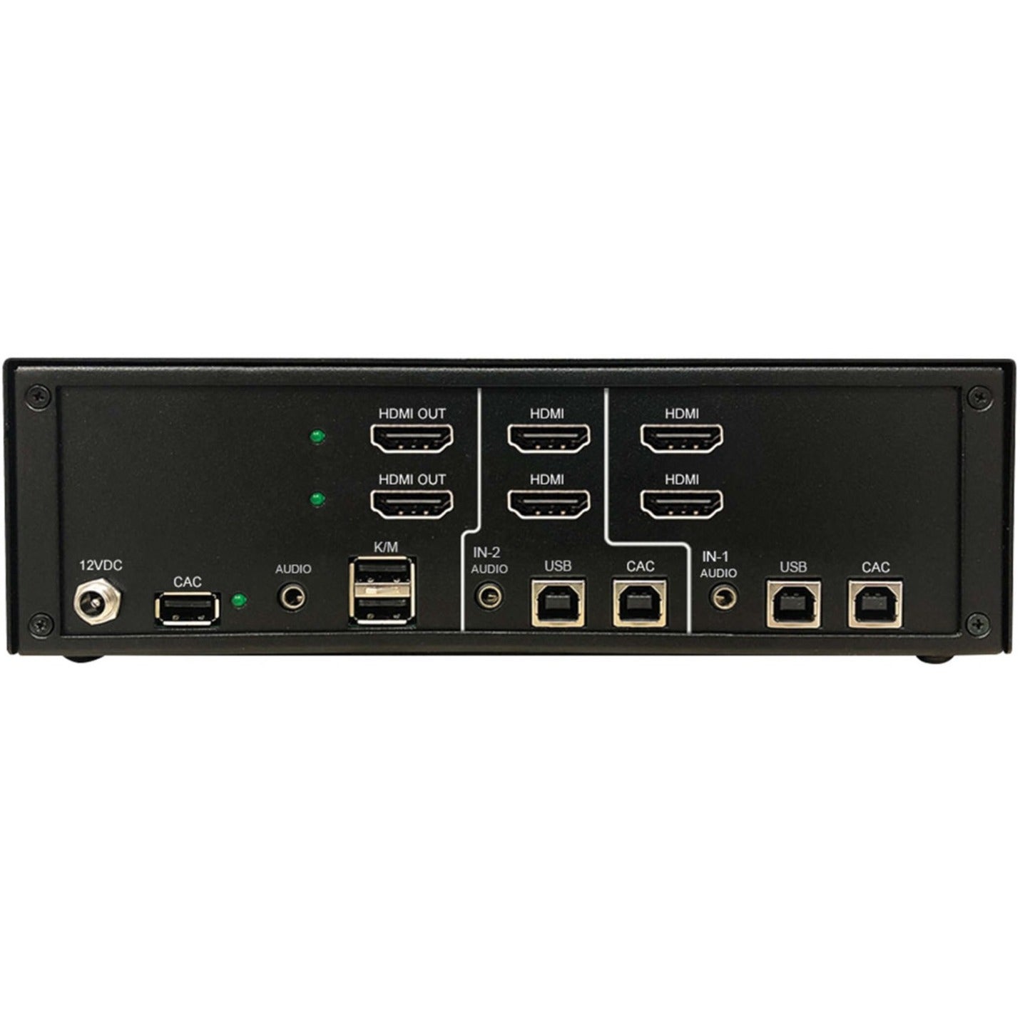 Tripp Lite B002-H2AC2-N4 2-Port Dual-Monitor NIAP PP4.0-Certified HDMI KVM Switch, 3840 x 2160, 3-Year Warranty, TAA Compliant
