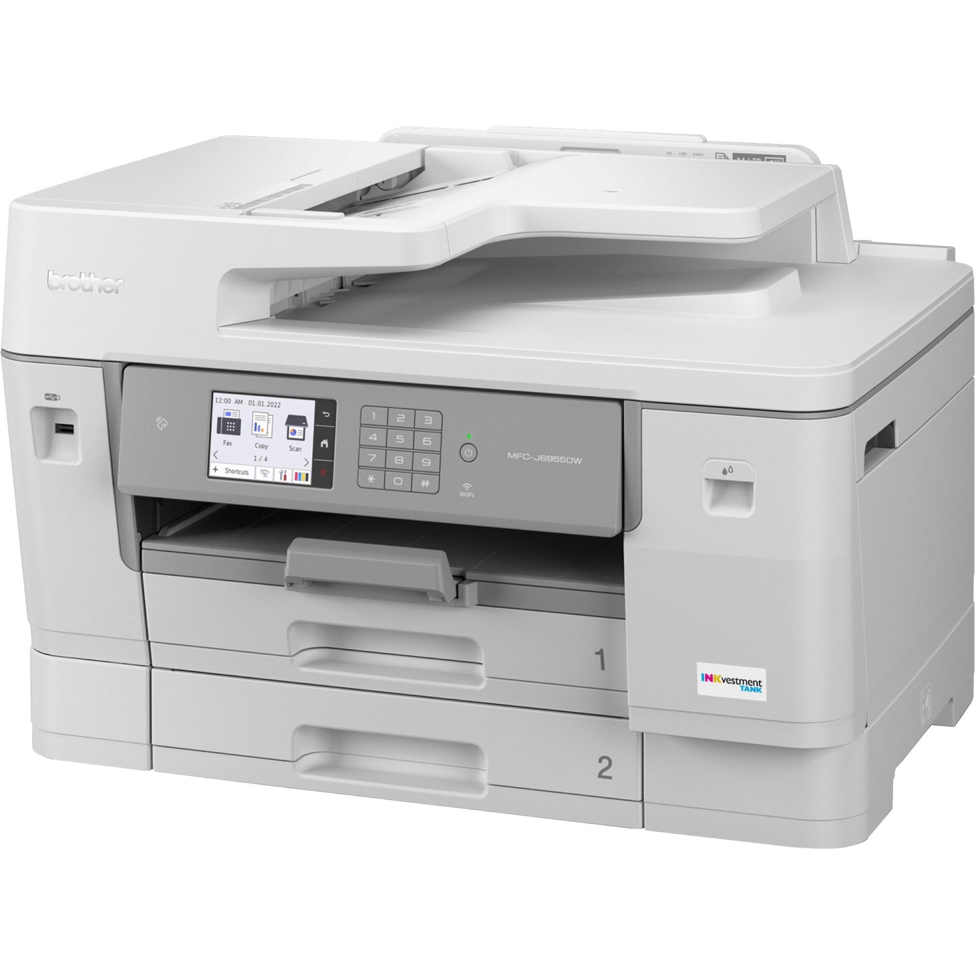 Brother MFC-J6955DW Inkjet Multifunction Printer, Color, Wireless, 2 Year Warranty