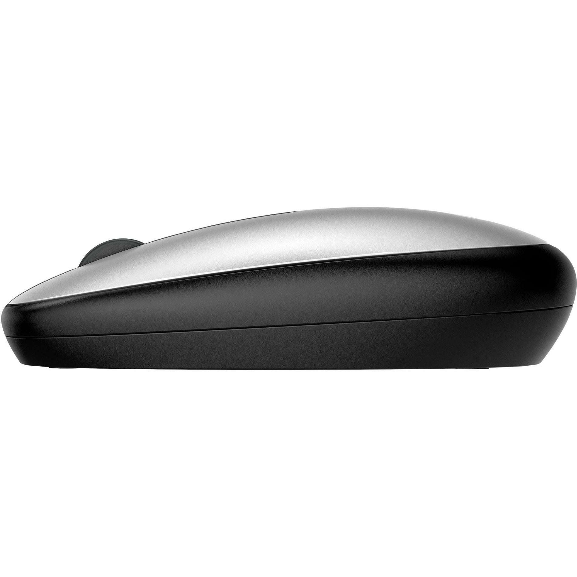 HP 240 Pike Silver Bluetooth Mouse, Ergonomic Fit, 1600 dpi, Wireless