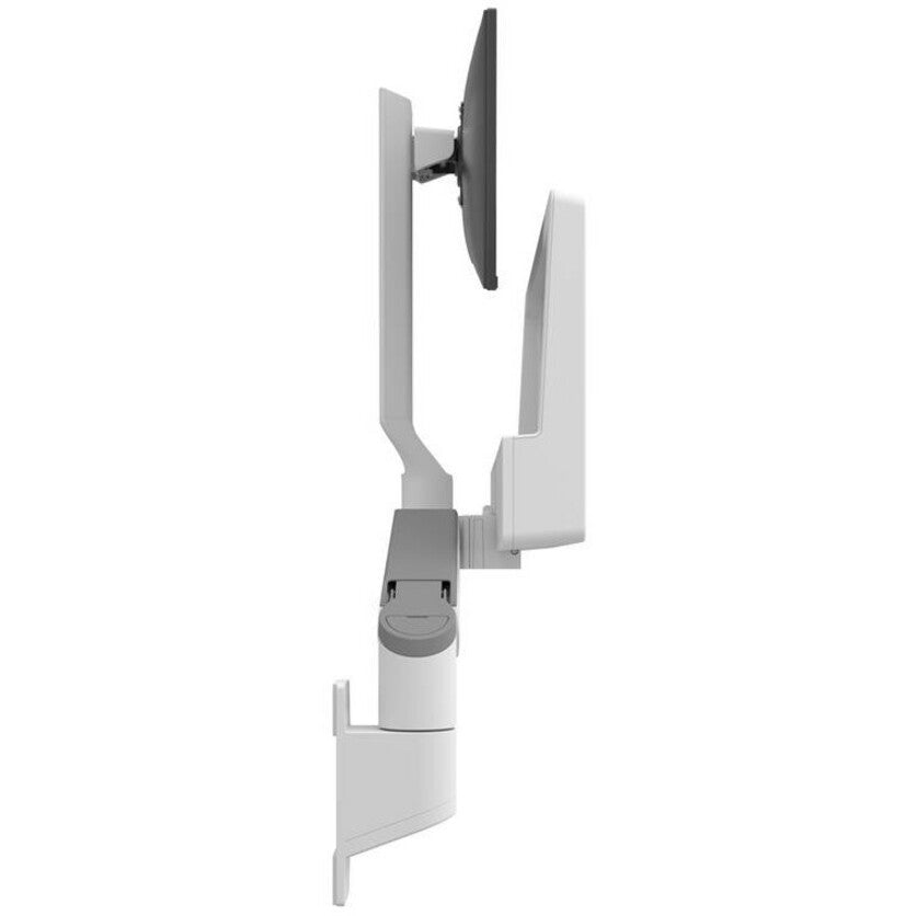 Ergotron 45-621-251 CareFit Combo Arm Snow, Foldable, 180° Pan, Durable, 25° Tilt, 360° Panning, 360° Rotation, 90° Tilt, Monitor Keyboard Mouse LCD Display Mounting Arm