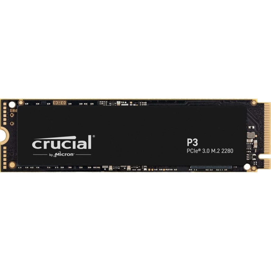 Crucial CT2000P3SSD8 P3 3.0 NAND NVMe PCIe M.2 SSD, 2TB Storage Capacity