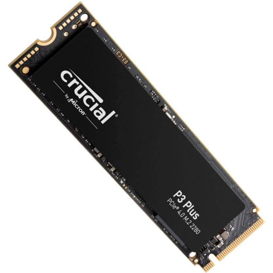 Crucial CT2000P3PSSD8 P3 Plus 4.0 NAND NVMe PCIe M.2 SSD, 2TB Storage Capacity