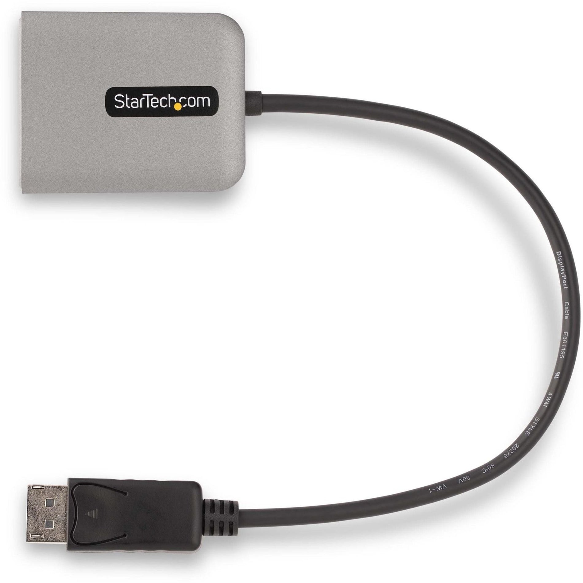 StarTech.com MST14DP122DP DisplayPort MST Hub, Signal Splitter/Amplifier, 3840 x 2160 Resolution, 3 Year Warranty