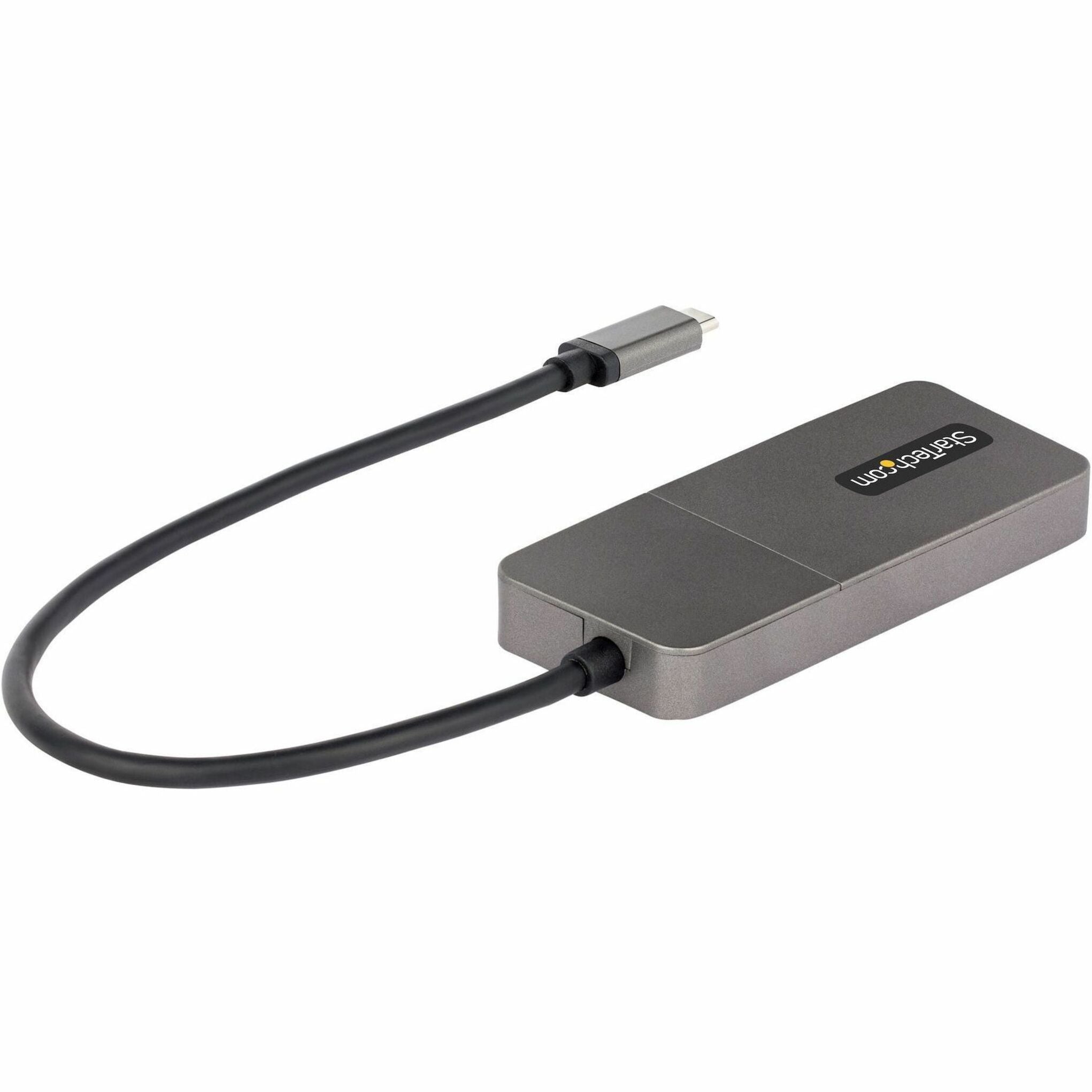 StarTech.com MST14CD123HD HDMI/USB-C A/V Adapter, Active, DSC, HDR Support, MST Support, Plug and Play, Space Gray