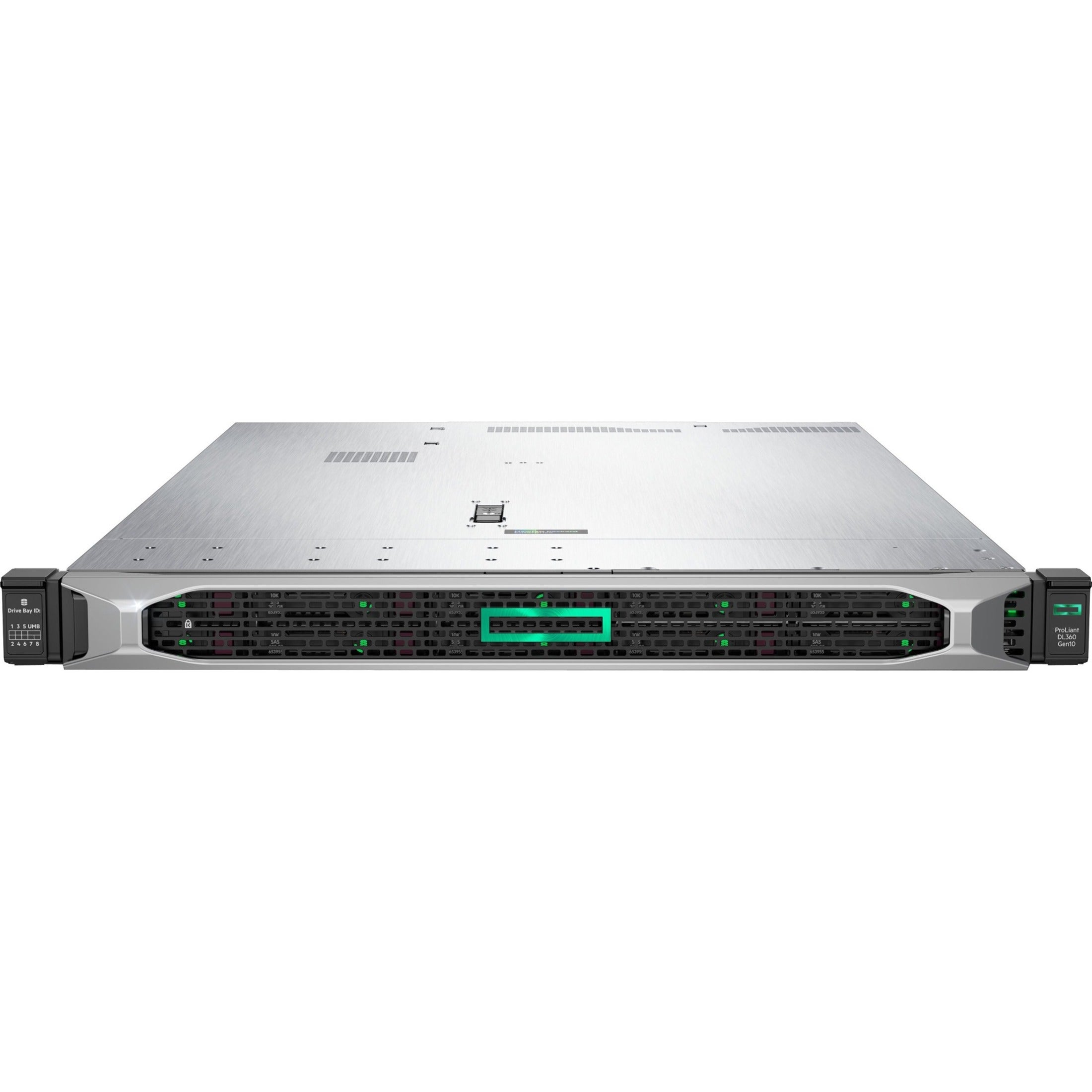 HPE P56957-B21 ProLiant DL360 G10 1U Rack Server, Intel Xeon Silver 4215R 3.20 GHz, 32 GB RAM, 12Gb/s SAS Controller
