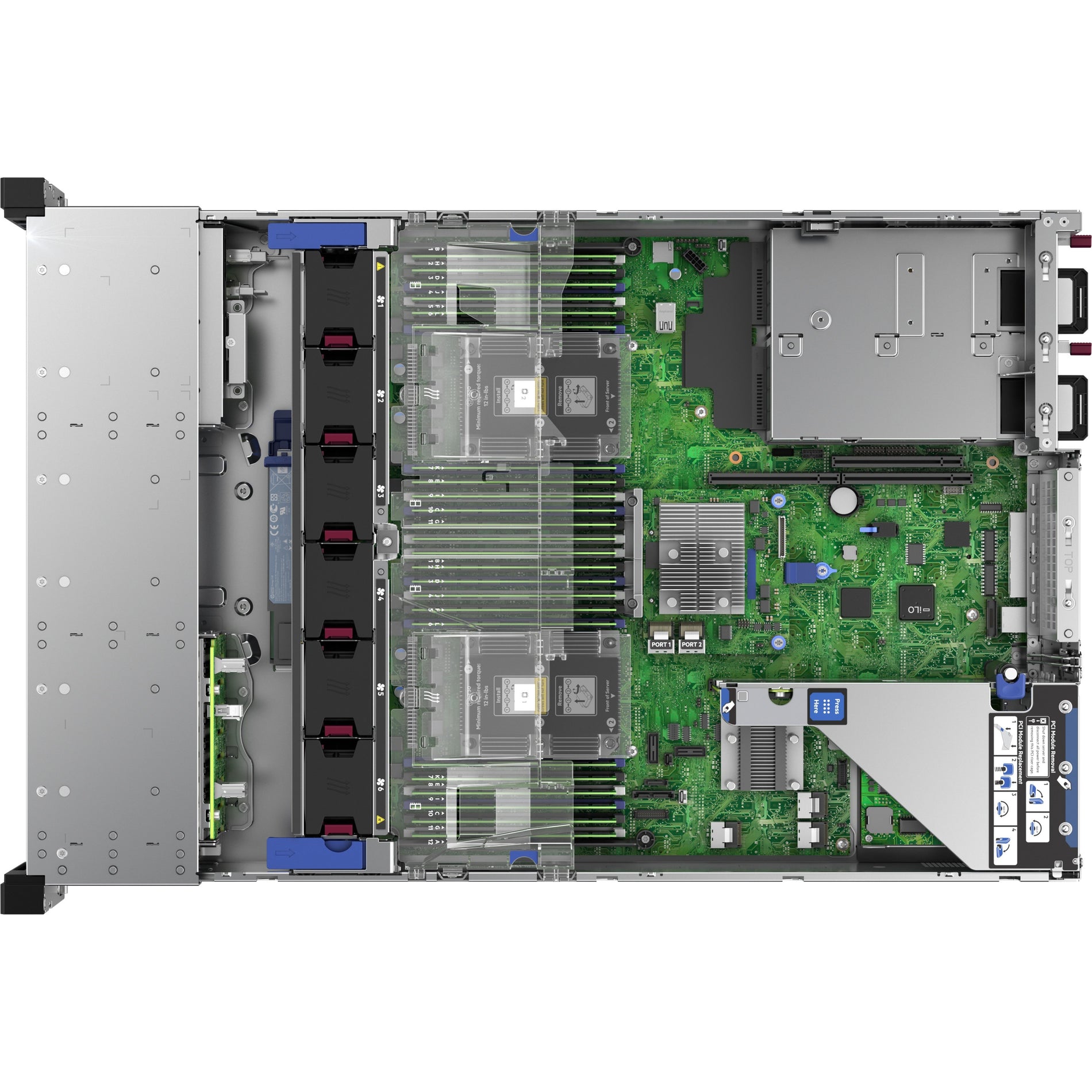 HPE ProLiant DL380 G10 2U Rack Server - Intel Xeon Silver 4208, 32GB RAM, SAS Controller [Discontinued]