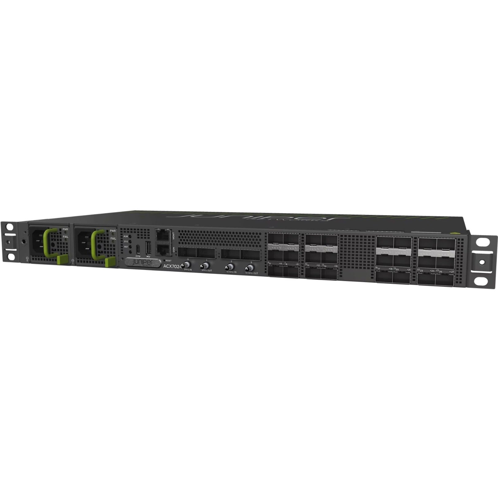 Juniper ACX7024-AC-2PSU ACX7024 Router, 100 Gigabit Ethernet, 1U Rack-mountable