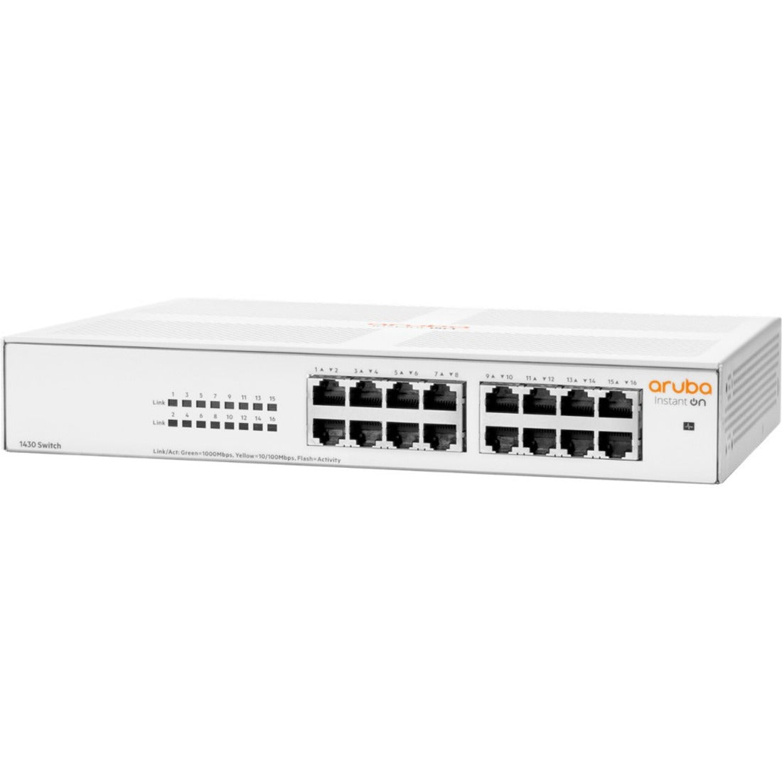 Aruba Instant On 1430 16G Switch, 16-Port Gigabit Ethernet for Business