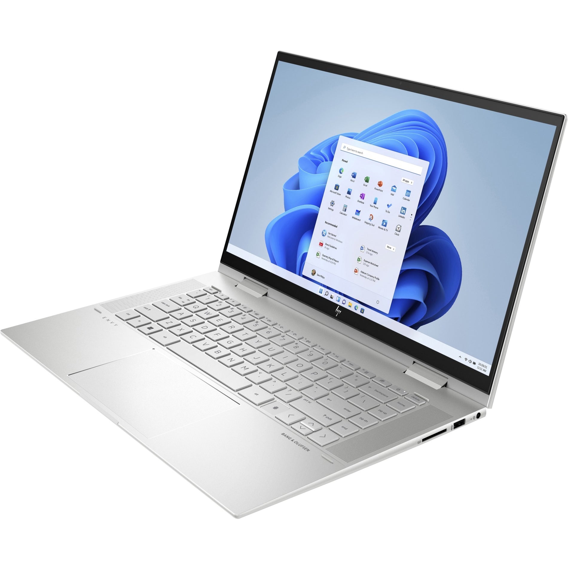 HP ENVY x360 15-es2001nr 15.6" Touchscreen Convertible 2 in 1 Notebook, Full HD, Intel Core i5 12th Gen, 8GB RAM, 512GB SSD, Natural Silver Aluminum